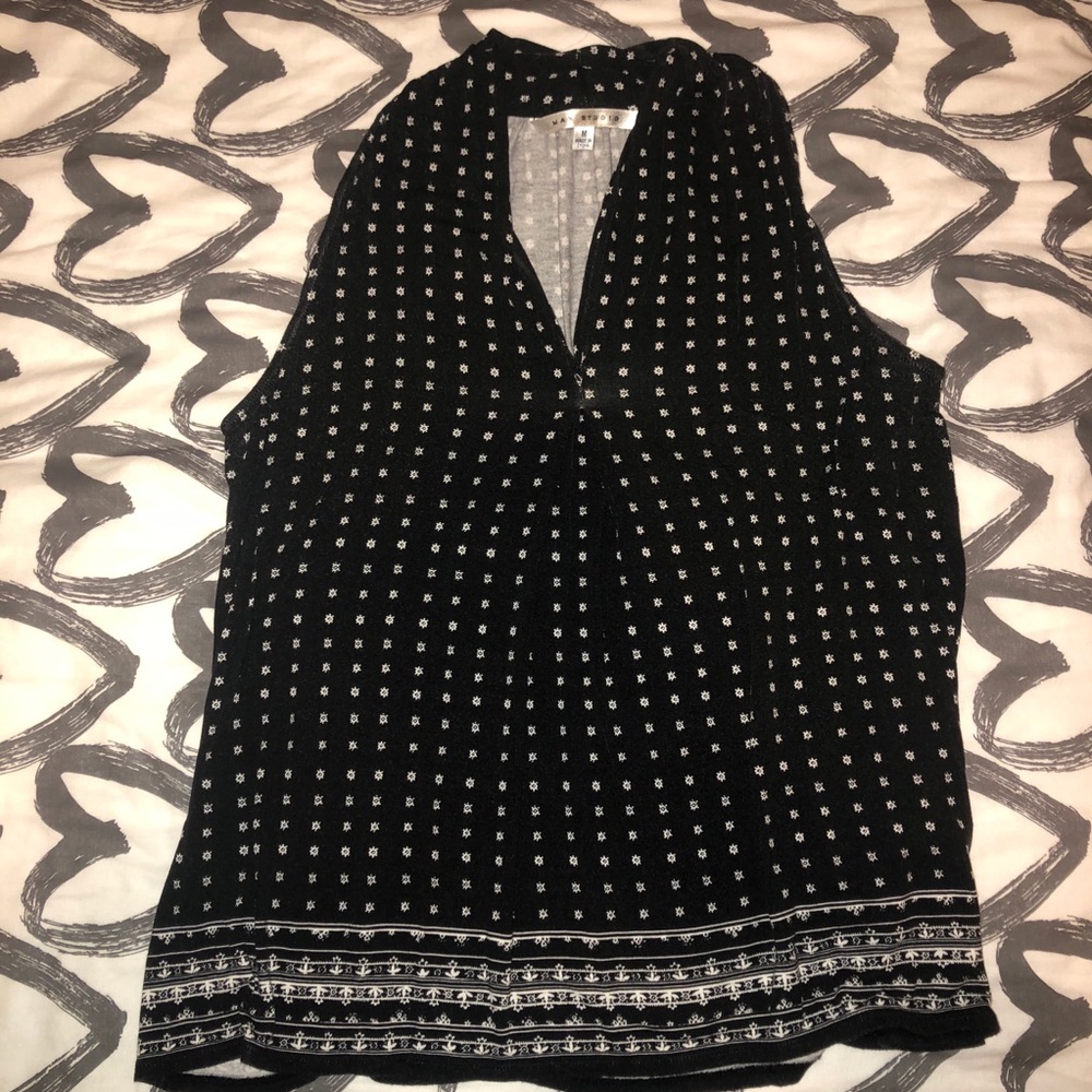Black & White tank top